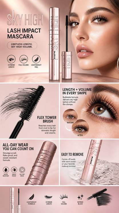 SparkGlow Eyes Eyelash Mascara